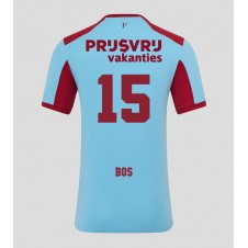 Feyenoord Jordan Bos #15 Tredje Tröja 2025-26 Korta ärmar